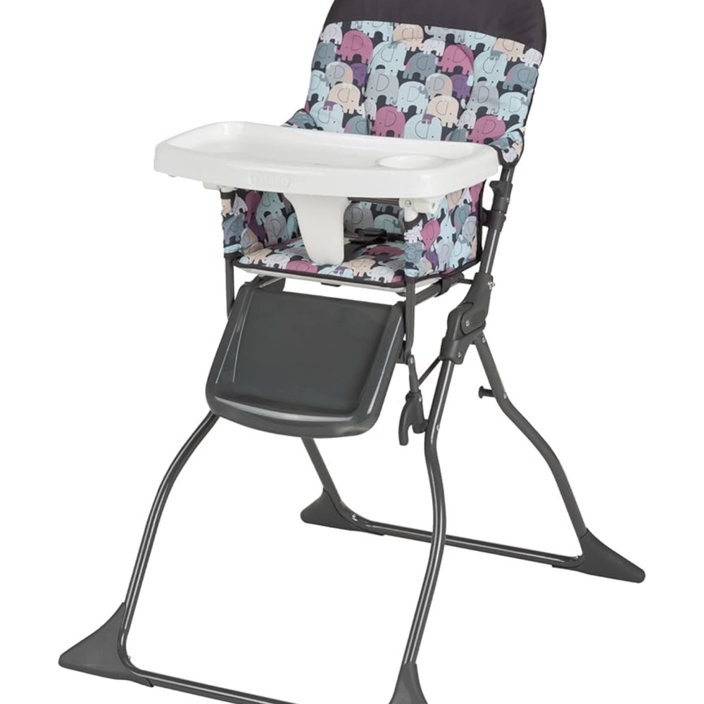 Elephant Print High Chair